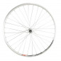 Roue route 700 ar blocage rl a visser 5/6/7v jante argent mach1 cfx20 moy miche magnum 32t