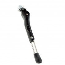 BEQUILLE VELO LATERALE REGLABLE 26/28" OPTIMIZ ALU/ACIER NOIR TWICE