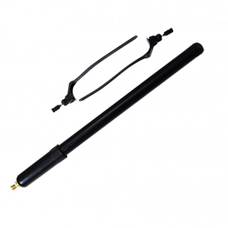 Pompe tradi optimiz l380mm acier noire vp/vs (fixation collier)