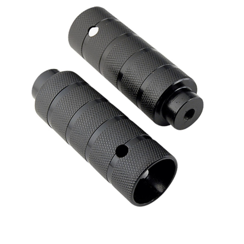 REPOSE PIED BMX FILETE D40 L110 POUR AXE DE 10 NOIR (PR)