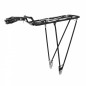 PORTE BAGAGE VELO ARRIERE A FIXATION RAPIDE PLETSCHER QUICK RACK ALU NOIR (SUR TIGE DE SELLE DIAM 24 à 35mm) - POIDS MAX