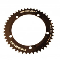 PLATEAU ROUTE DIAM 144 EXTER 46DTS NOIR ALU 7075 TRACK STRONG (PISTE) 5 BRANCHES