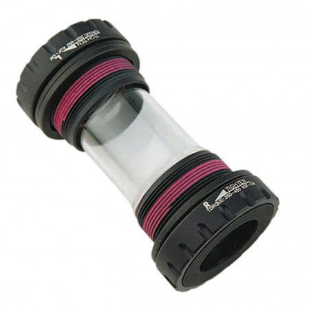 CUVETTE/BOITIER PEDALIER A VISSER ROUTE/VTT OPTIMIZ TYPE SHIMANO HOLLOW. NOIR BOITE 68/73