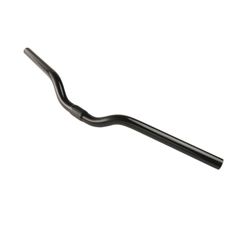 CINTRE VTT RELEVE ACIER D25.4 NOIR OPTIMIZ L605MM HAUT.30MM 380GR