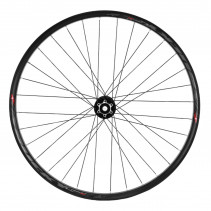 Roue vtt 27.5" trucky 30 disc avant noir moy Velox boost roulement disc 6 trous (compatible tubeless et tubetype) pour axe
