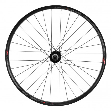 Roue vtt 27.5" trucky 30 disc arriere noir moy Sram xd boost 12v. axe traversant 12-148 (compatible tubeless et tubetype)
