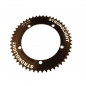 PLATEAU ROUTE DIAM 144 EXTER 50DTS NOIR ALU 7075 TRACK STRONG (PISTE) 5 BRANCHES