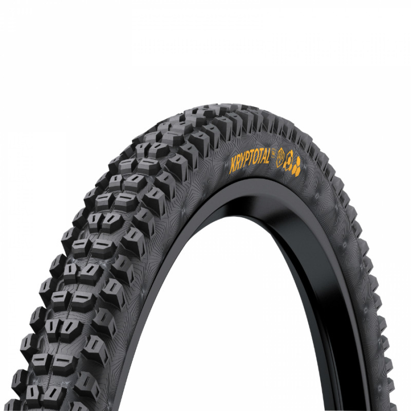 Pneu vtt gravity 29 x 2.60 Continental kryptotal trail rear-arriere noir tubeless ready ts (60-622) terrains et conditions