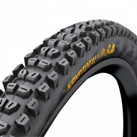 Pneu vtt gravity 29 x 2.60 Continental kryptotal trail rear-arriere noir tubeless ready ts (60-622) terrains et conditions