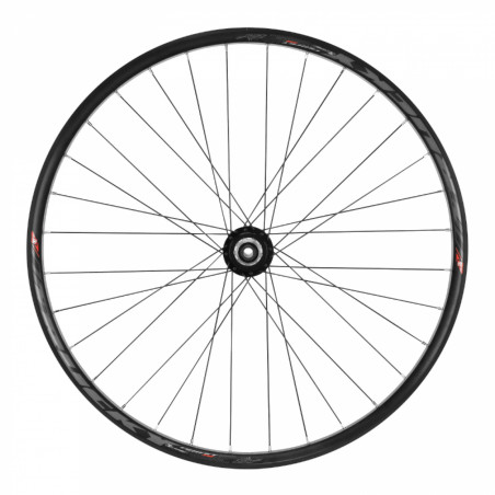 Roue vtt 29" trucky 30 disc arriere noir moy Sram xd boost 12v. axe traversant 12-148 (compatible tubeless et tubetype)