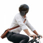 CASQUE VELO ADULTE REVOE PREMIUM URBAIN-CITY NOIR MAT TAILLE 59-60 VISIERE REGLABLE, PROTECTION OREILLE AMOVIBLE (VENDU EN