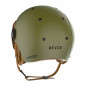 CASQUE VELO ADULTE REVOE PREMIUM URBAIN-CITY KAKI MAT TAILLE 55-56 VISIERE REGLABLE, PROTECTION OREILLE AMOVIBLE (VENDU EN