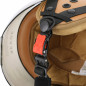CASQUE VELO ADULTE REVOE PREMIUM URBAIN-CITY KAKI MAT TAILLE 55-56 VISIERE REGLABLE, PROTECTION OREILLE AMOVIBLE (VENDU EN