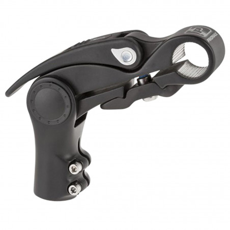 POTENCE REGLABLE AHEAD SET 1''1/8 L110 PROMAX ALU NOIR -10°/ 60° (CINTRE 25.4MM)