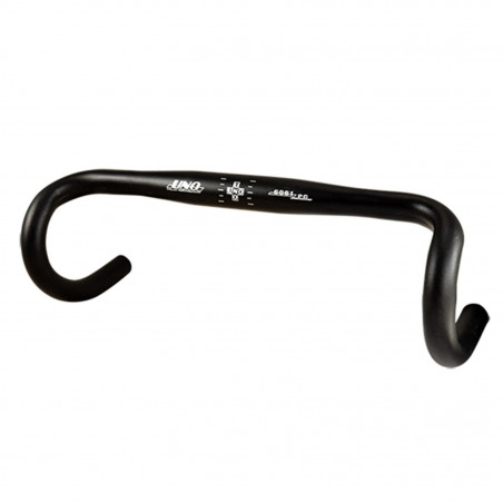 CINTRE ROUTE ALU D31.8  38 AXE/AXE (40 EXTERIEUR) NOIR COMPACT (PROF.75MM/HT.120MM)