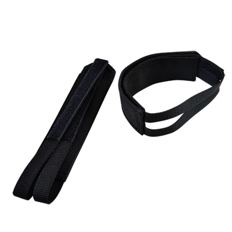 COURROIE CALE PIED ATOO LARGE SPECIAL FAT/VTT NYLON NOIR VELCRO (PR)