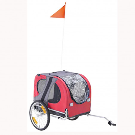 Remorque animaux optimiz (roues 20") poids maxi en charge 40kgs - l80 / l60 / h50