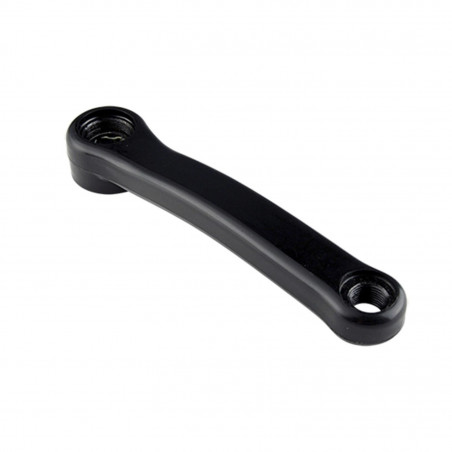 MANIVELLE GAUCHE VTT L150 ACIER PLASTIFIE NOIR