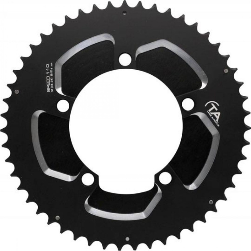 PLATEAU ROUTE DIAM 110 EXTER 52DTS NOIR MAT SPEED 2 TA 10/11V. 5 BRANCHES