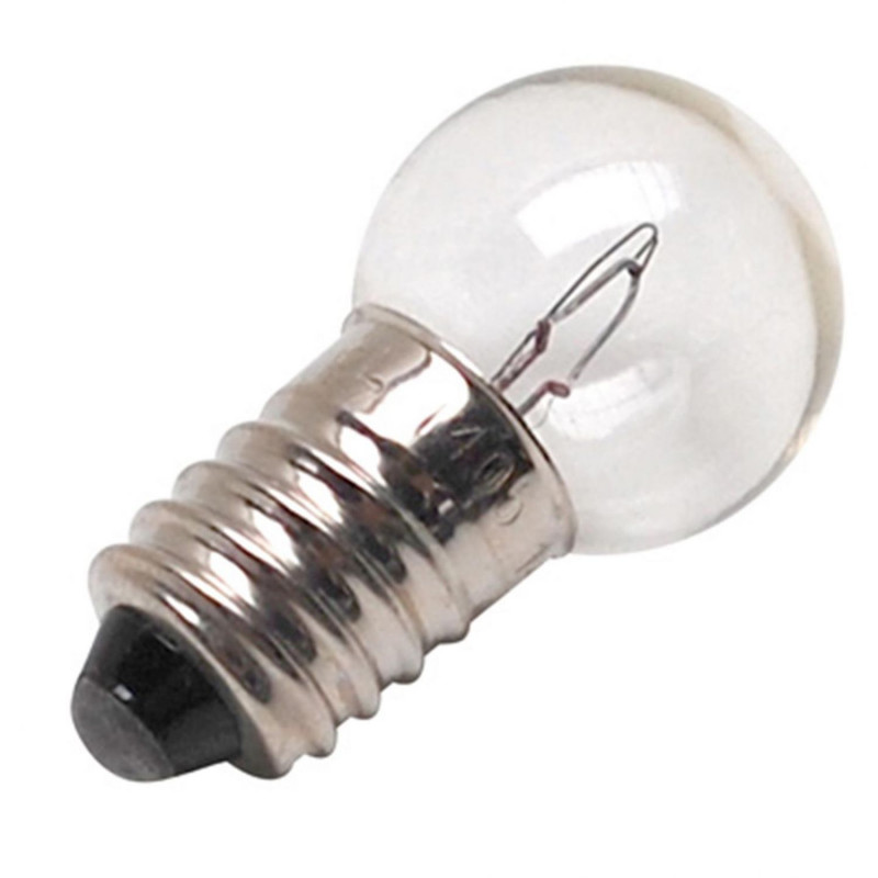 AMPOULE-LAMPE STANDARD 14V 7W CULOT G14 NORME E10 A VISSER (FEU SOLEX) (VENDU A L'UNITE)