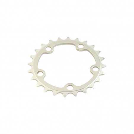 PLATEAU ROUTE DIAM  74 INTER 24DTS ARGENT ZELITO TRIPLE (COMP.CAMPA/SHIMANO) TA 5 BRANCHES