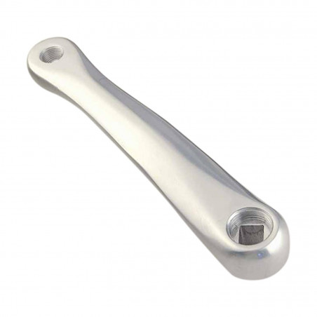 MANIVELLE GAUCHE VTT L170 ALU ARGENT OPTIMIZ (PROFIL LARGE)