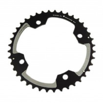 PLATEAU VTT DOUBLE DIAM 120 EXTER FILETE 40DTS NOIR 4 BRANCHES CROSS (COMP.PEDALIER SRAM 2