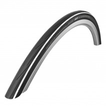Pneu route 700x25 Schwalbe lugano ii noir/blanc tr (25-622)