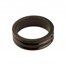 ENTRETOISE AHEAD-SET 1"1/8  10MM ALU NOIRE 28.6 MM EXT.