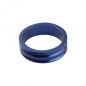 ENTRETOISE AHEAD-SET 1"1/8  10MM ALU BLEU 28.6 MM EXT.