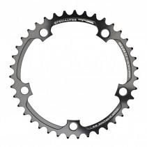 PLATEAU ROUTE DIAM 130 INTER 38DTS NOIR HEGOA 11 (COMP.SHIMANO) 10/11V. TA 5 BRANCHES