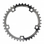 PLATEAU ROUTE DIAM 130 INTER 38DTS NOIR HEGOA 11 (COMP.SHIMANO) 10/11V. TA 5 BRANCHES