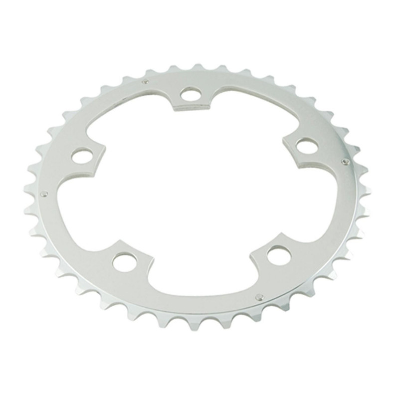 PLATEAU ROUTE DIAM 110 INTERM 36DTS ARGENT ZEPHYR 8/9/10V(COMP.TOUS MODELE) TA 5 BRANCHES