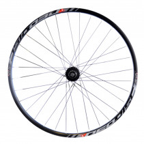 Roue vtt 29" (pr) blocage jante noir mach1 neo. moy. Shimano m475 disque 6t. 9/10/11v