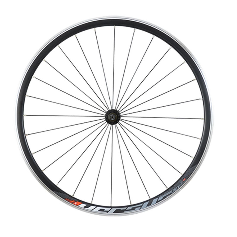 Roue route 700 av blocage jante noir mach1 versus 30 moy.Velox