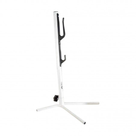 PRESENTOIR 1 VELO FIXATION SUR HAUBAN ( 2 PIECES ) BLANC