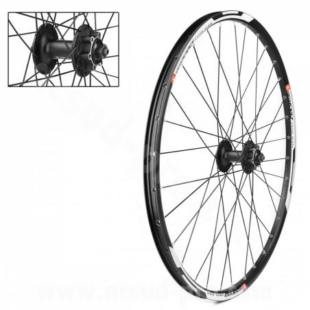 Roue avant Velox 29 xc / all mountain neo disc alu moyeu Shimano m475