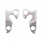 Patte derailleur alu  adaptable    cadre gitane / bianchi / commencal / bh / trek / carratt (gh - 022)