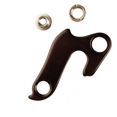 Patte derailleur alu  adaptable    cadre cube / diamondback / haibike / canyon / lapierre (gh - 005)