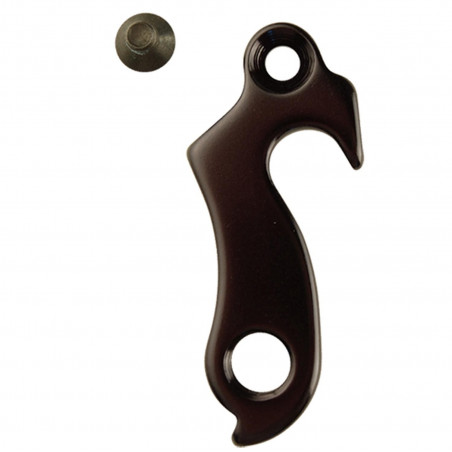 Patte derailleur alu  adaptable    cadre ktm / gitane / fuji / focus / bergamont / massi (gh - 029)