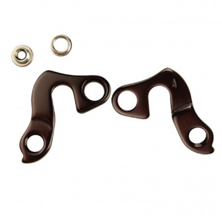 Patte derailleur alu  adaptable    cadre bh / fuji / kona / cube / bianchi / kellys / haibike (gh - 081)