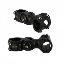POTENCE REGLABLE AHEAD SET 1"1/8 L95 UNO ALU NOIR 0 A 60° (CINTRE 31.8)