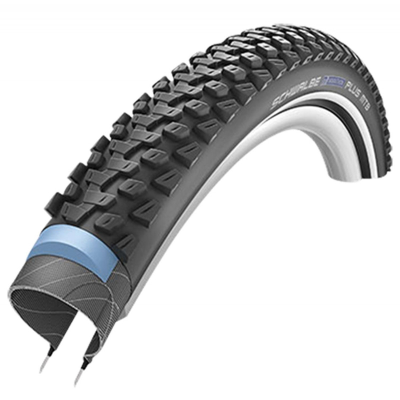 Pneu vtt 26x2.10 Schwalbe marathon plus mtb noir tr (54-559)