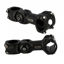 POTENCE REGLABLE AHEAD SET 1"1/8 L110 UNO ALU NOIR 0 A 60° (CINTRE 31.8)