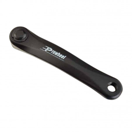 MANIVELLE GAUCHE VTT L175 ALU OPTIMIZ NOIR (PROFIL LARGE)