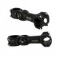 POTENCE REGLABLE AHEAD SET 1"1/8 L125 UNO ALU NOIR 0 A 60° (CINTRE 31.8)