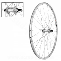 Roue arriere 700c a visser a blocage argent