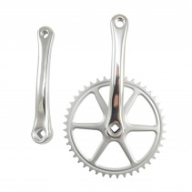 PEDALIER MONOVITESSE CITY 44D L170 LASCO ALU ARGENT 3.32 (AXE CARRE)