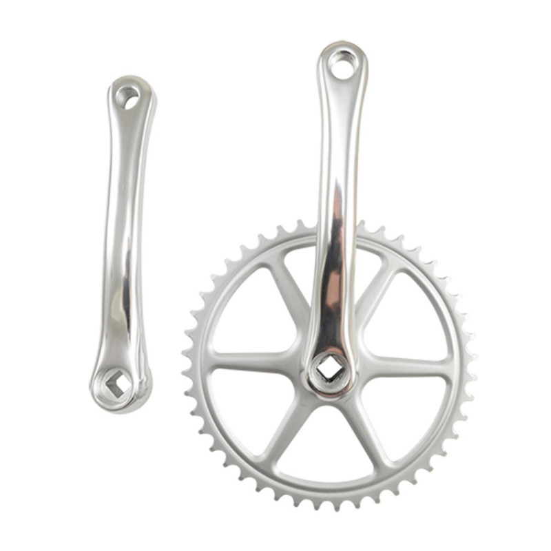 PEDALIER MONOVITESSE CITY 44D L170 LASCO ALU ARGENT 3.32 (AXE CARRE)