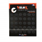 BOUCHON CINTRE/GUIDON ROUTE VELOX A EMBOITER PLASTIQUE NOIR (15 PR)